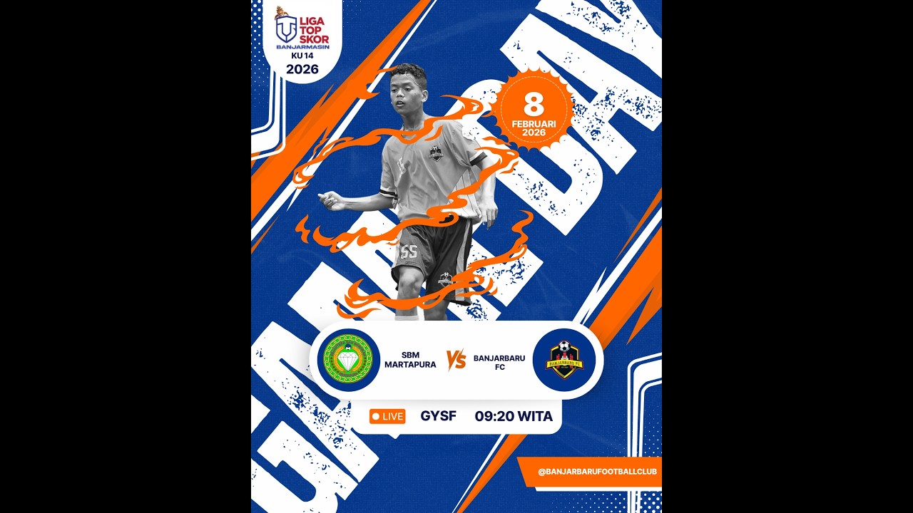 MATCH WEEK 3 LIGA TOP SKOR BANJARMASIN U16 2026 || BANJARBARU FC vs SBM MARTAPURA