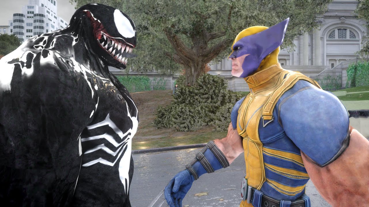 WOLVERINE VS VENOM - EPIC BATTLE