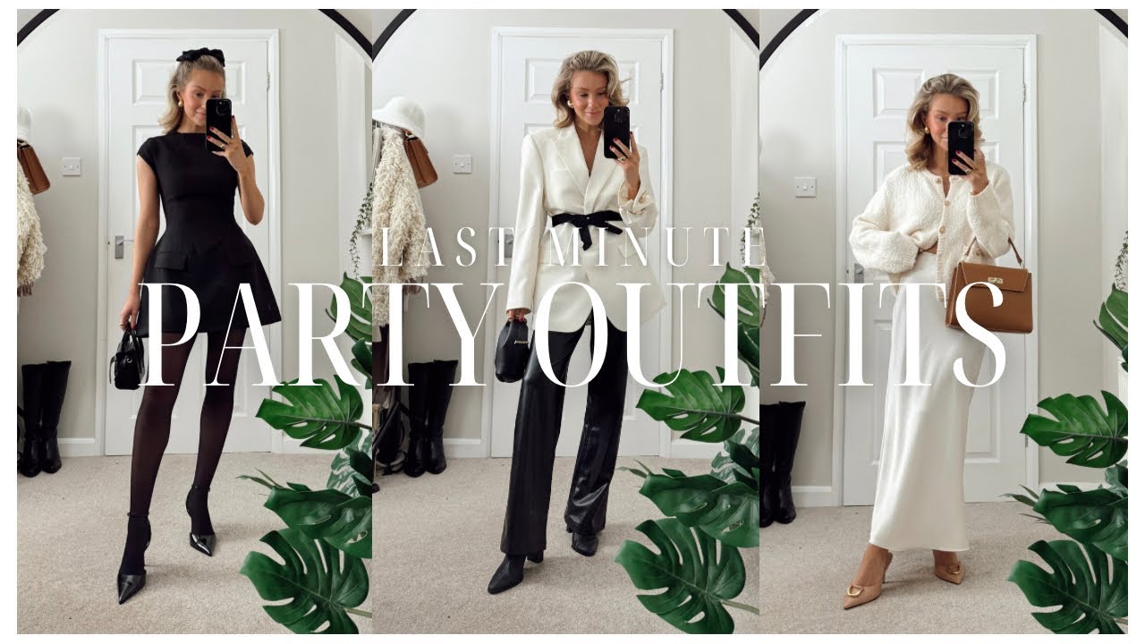 LAST MINUTE PARTY OUTFIT IDEAS ✨ | Liv Blackwell