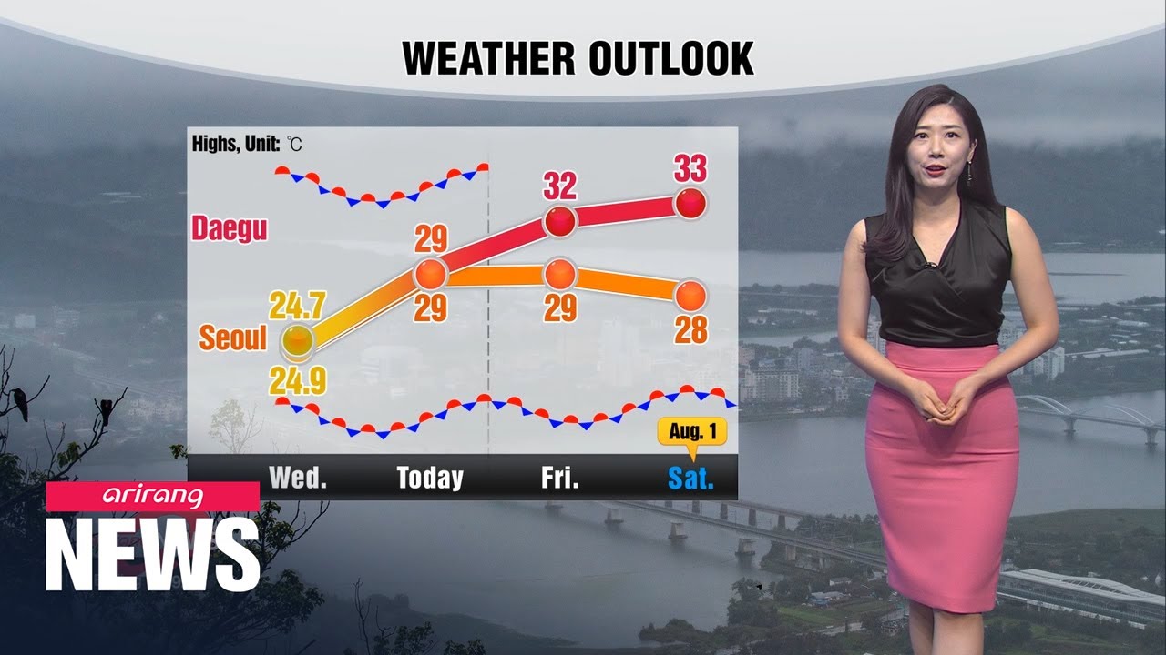 [Weather] Torrential monsoon rains in central western regions