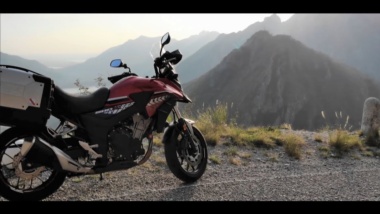 Sulla strada più panoramica! - Honda cb500x