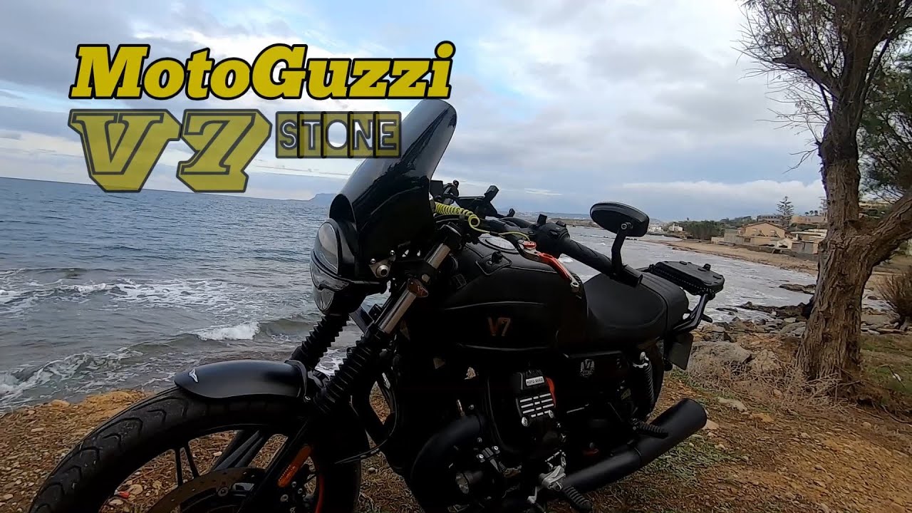 Moto Guzzi V7 stone  . Συζήτηση με τον ιδιοκτήτη