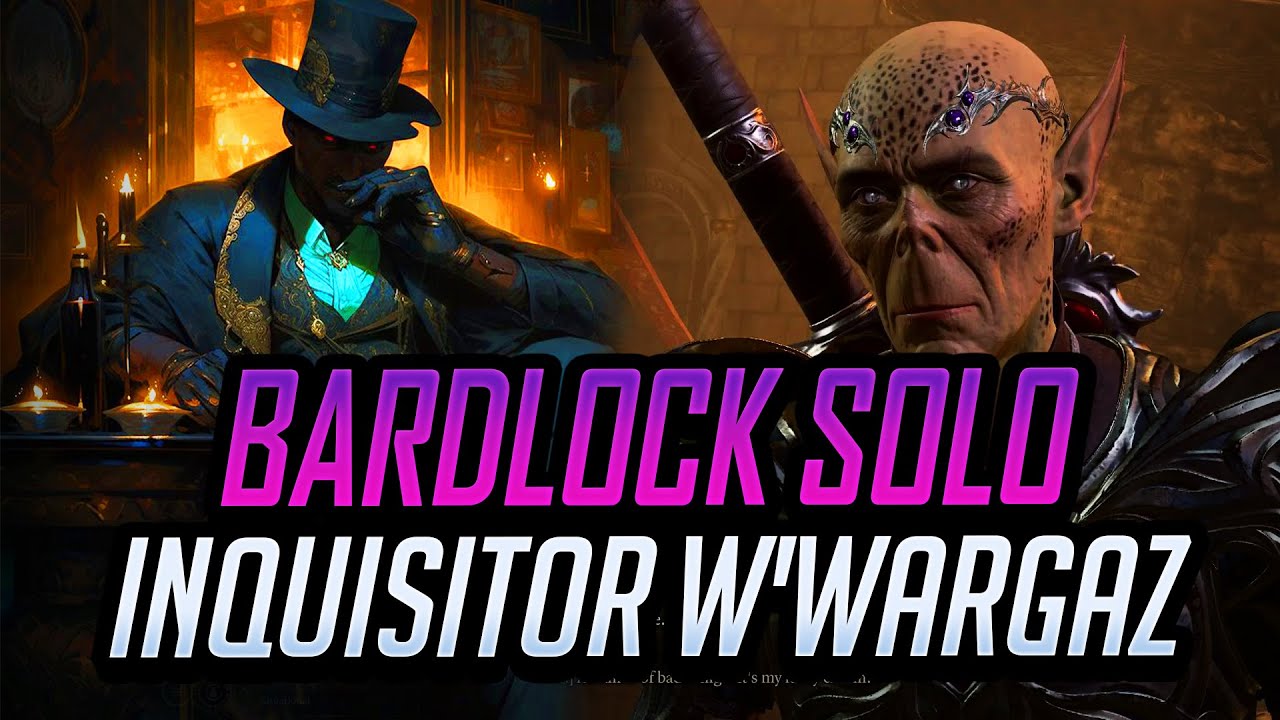 Baldur's Gate 3: Bardlock solo Inquisitor W'wargaz | Honour Mode