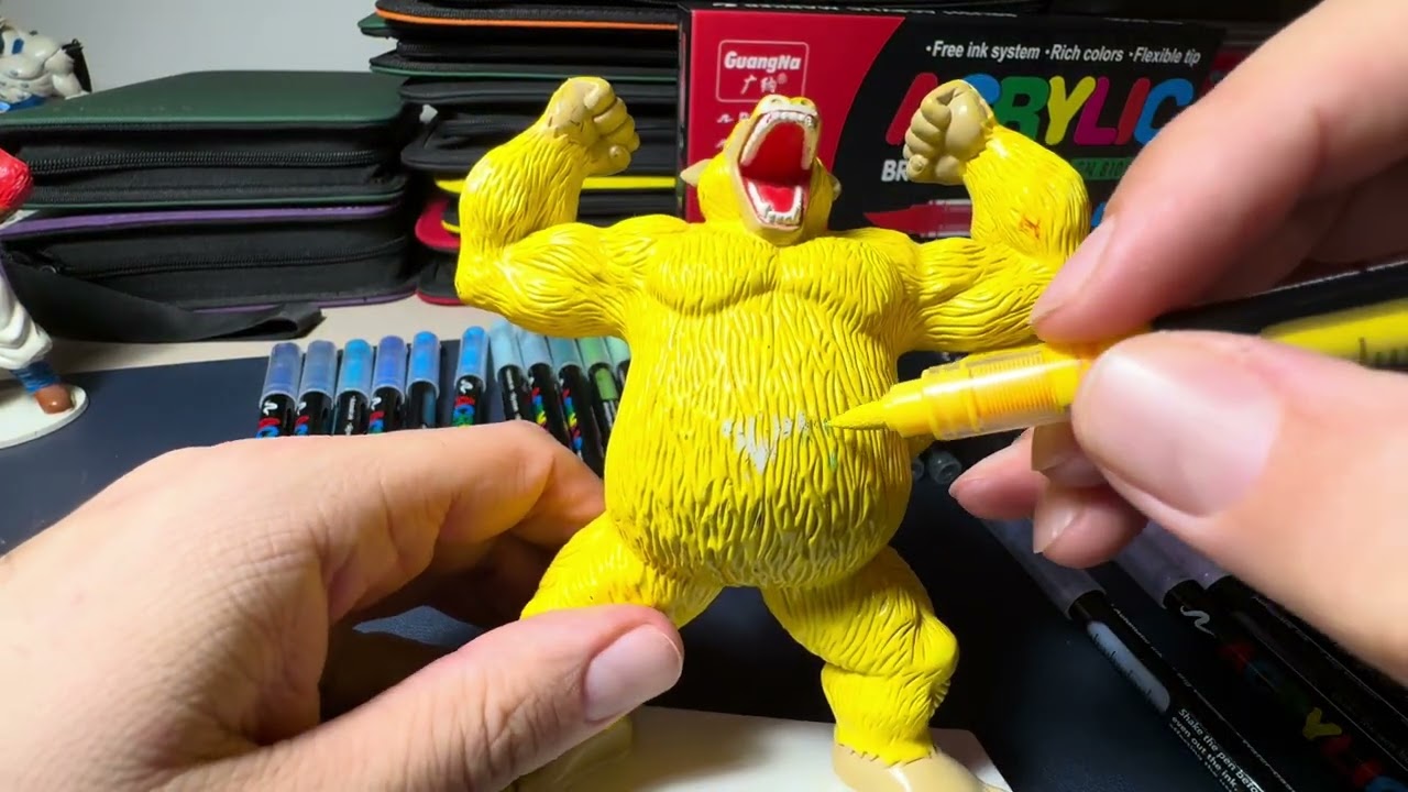 Acrylic, 60 pennarelli per ritocchi figure dragon ball GT