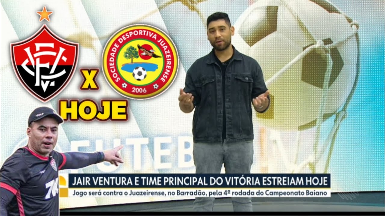 Jair Ventura e Time Principal do Vit&oacute;ria Estreiam Hoje