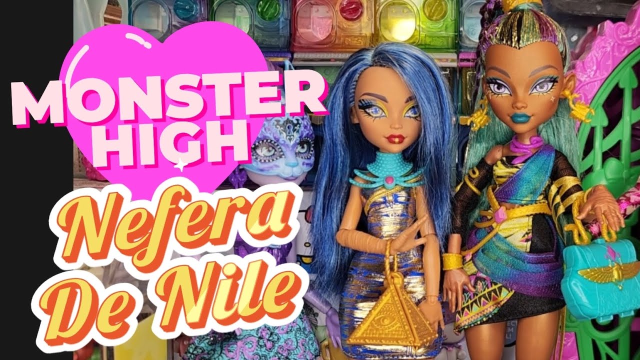 Monster High Nefera De Nile 🪲🏜🦂 unboxing and review (adult collector)