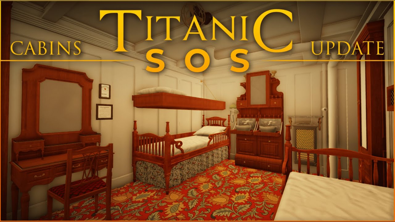 SOS TITANIC ROBLOX // NEW UPDATE 2025 CABINES ( NO COMMENTARY VIDEO)
