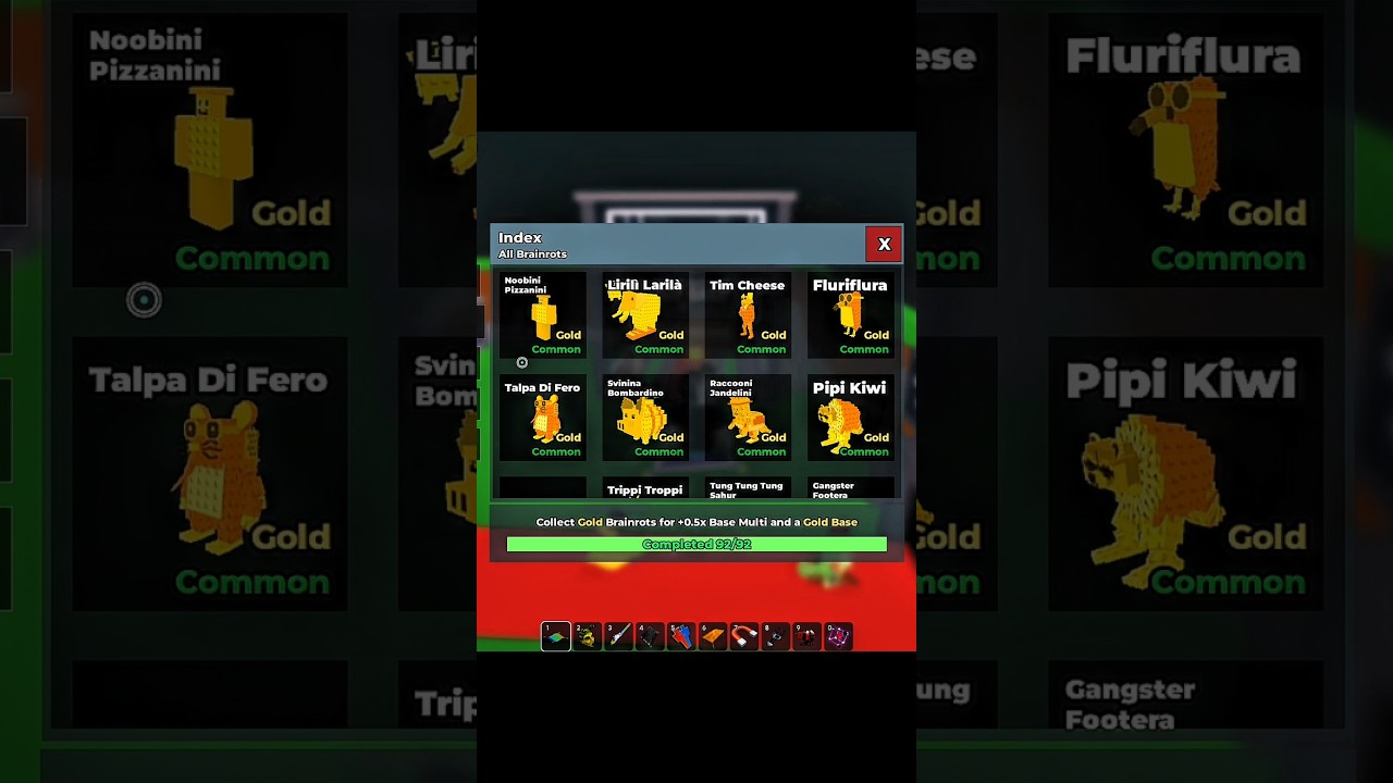 I Finally Got Gold Base In Steal A Brainrot! #roblox #shorts