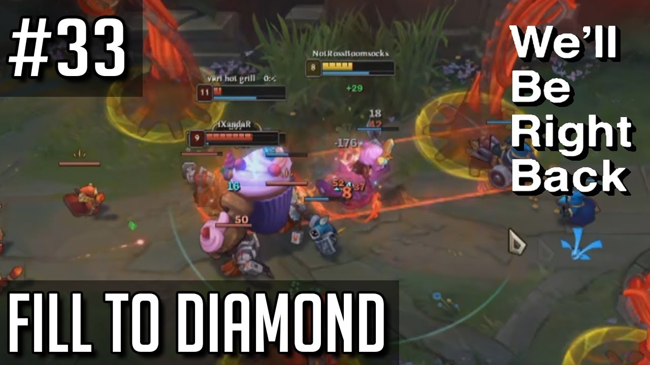 Fill to Diamond but my 'pocket pick' went...strangely