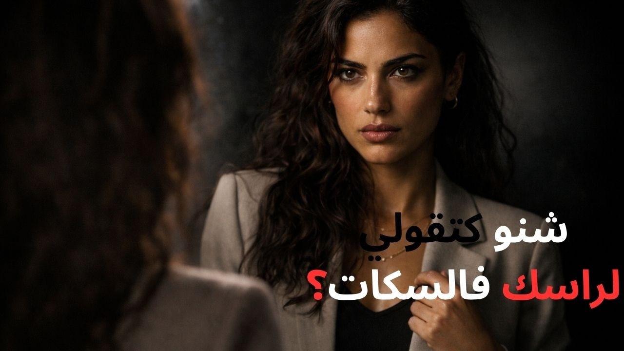 كيفاش كتهضري مع راسك ملي حتى حد ما كيشوفك؟