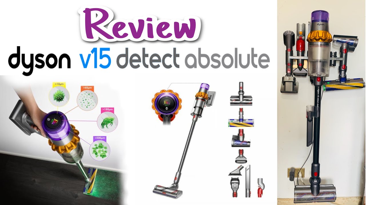 Review aspirador Dyson v15 detect absolute