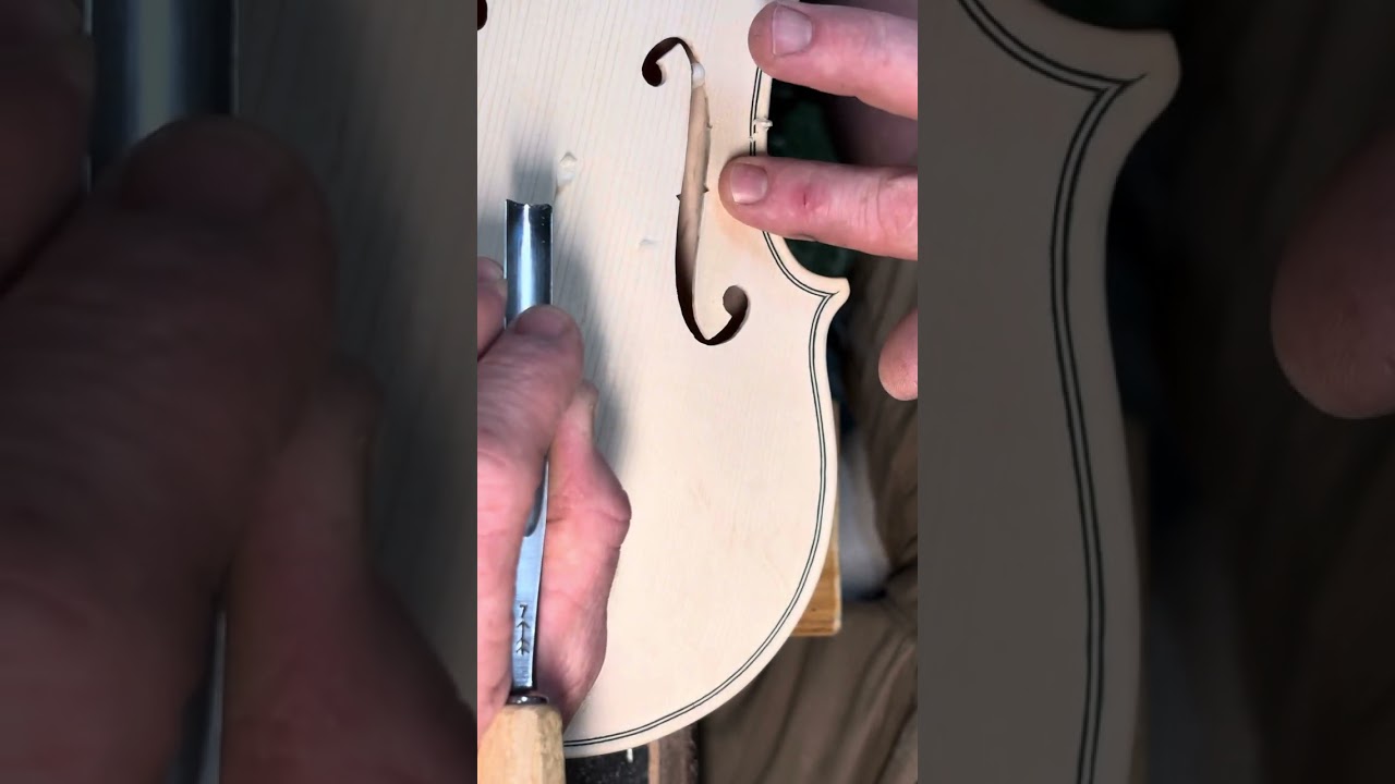 F-hole fluting
