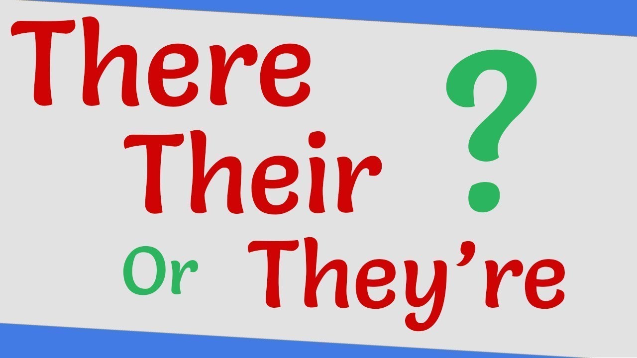 Difference Between There Their and They're | English Grammar Lessons | Letstute English