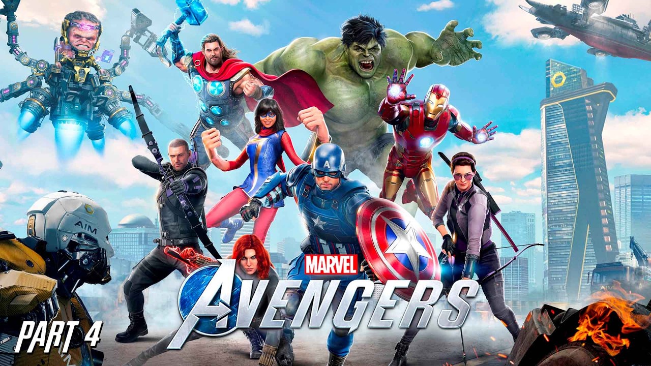 MARVEL'S AVENGERS Walkthrough Gameplay Part 4