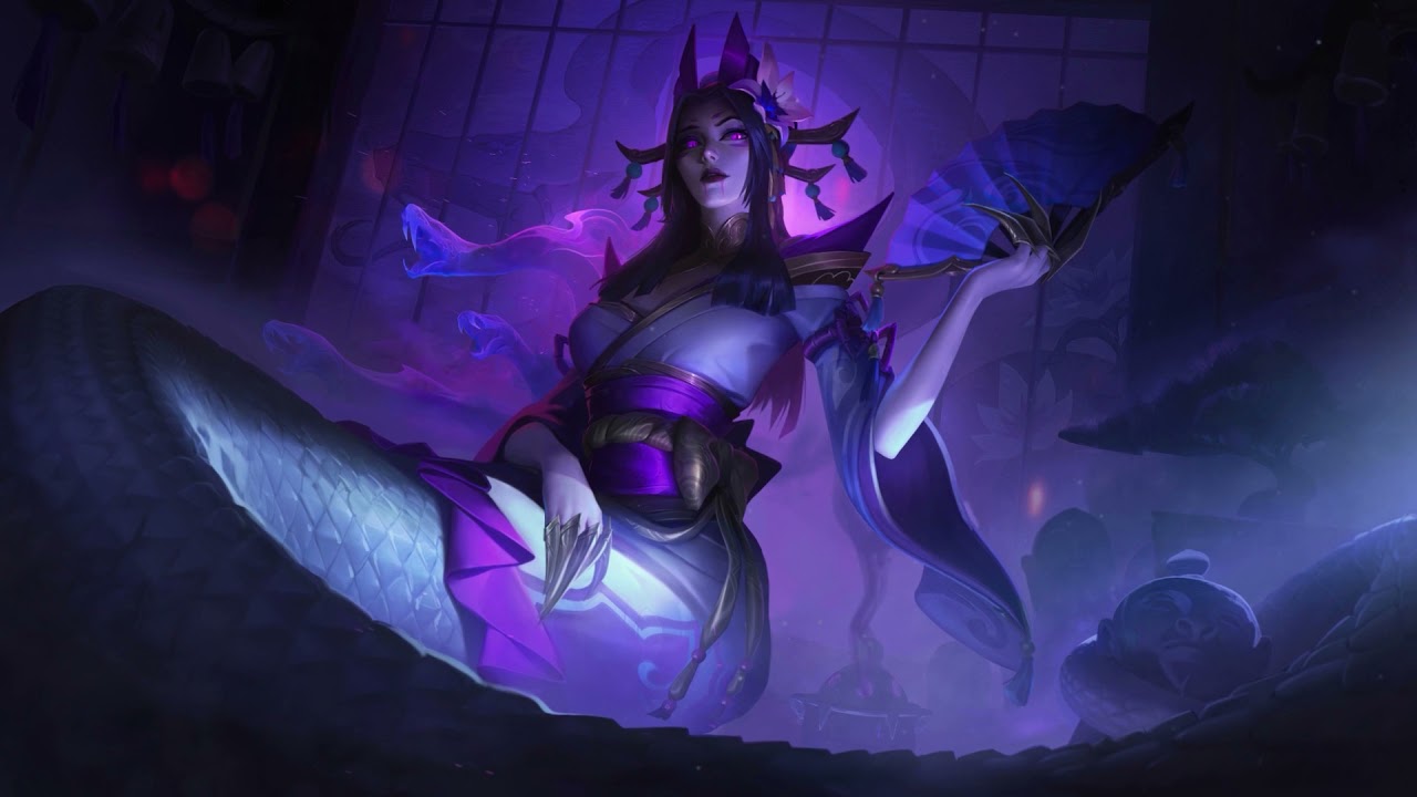 Spirit Blossom Cassiopeia - Animated Login Screen