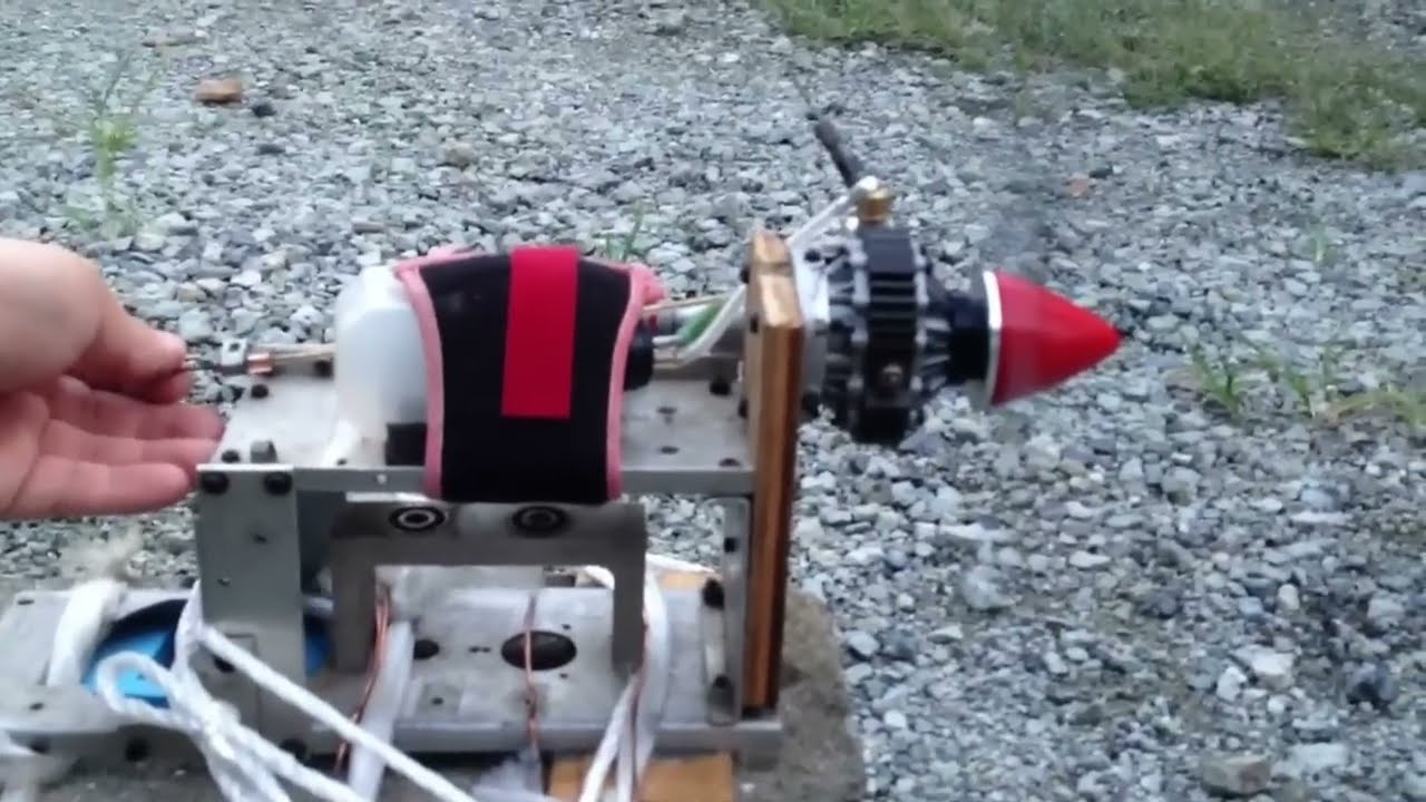 2012-9-11 OS Engine 49PI Type2 Rotary engine　ラジコン飛行機用 ロータリーエンジン