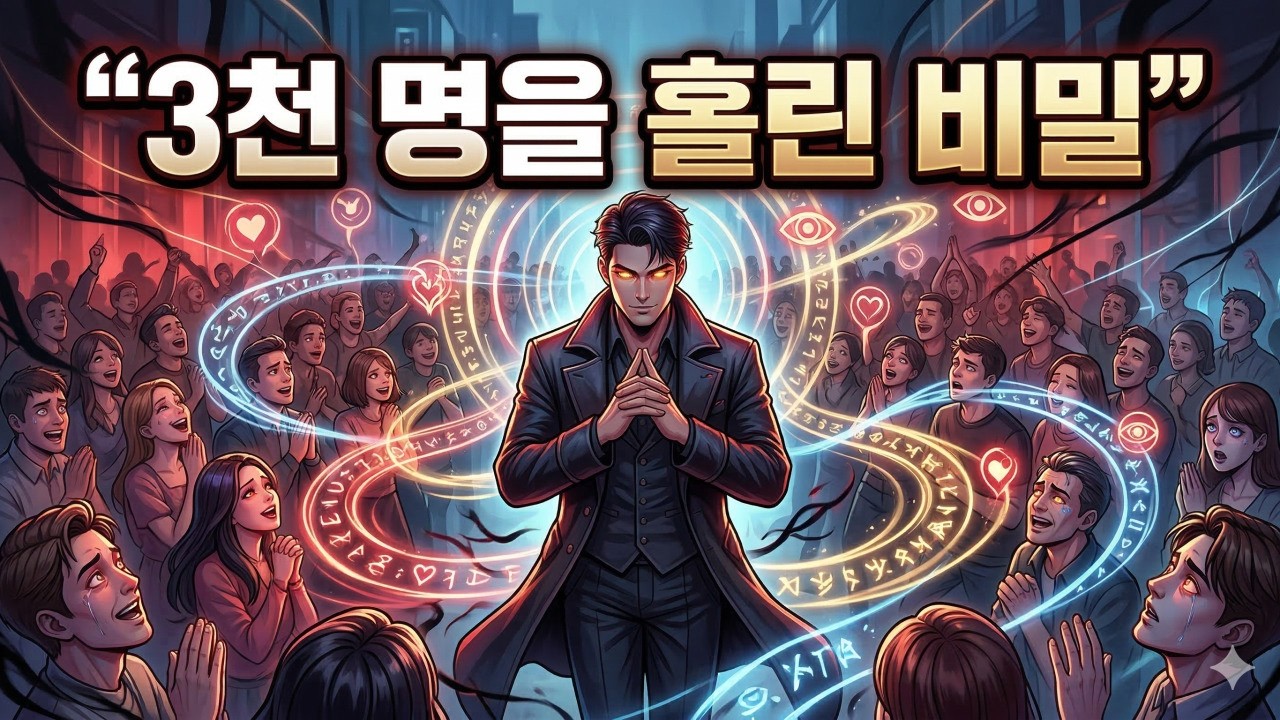 3천 명의 마음을 훔친 소름 돋는 남자의 심리 기술 세 가지 법칙#심리학 #연애심리 #인간관계 #대화법 #미러링 #바넘효과 #간헐적강화 #심리기술 #자기계발