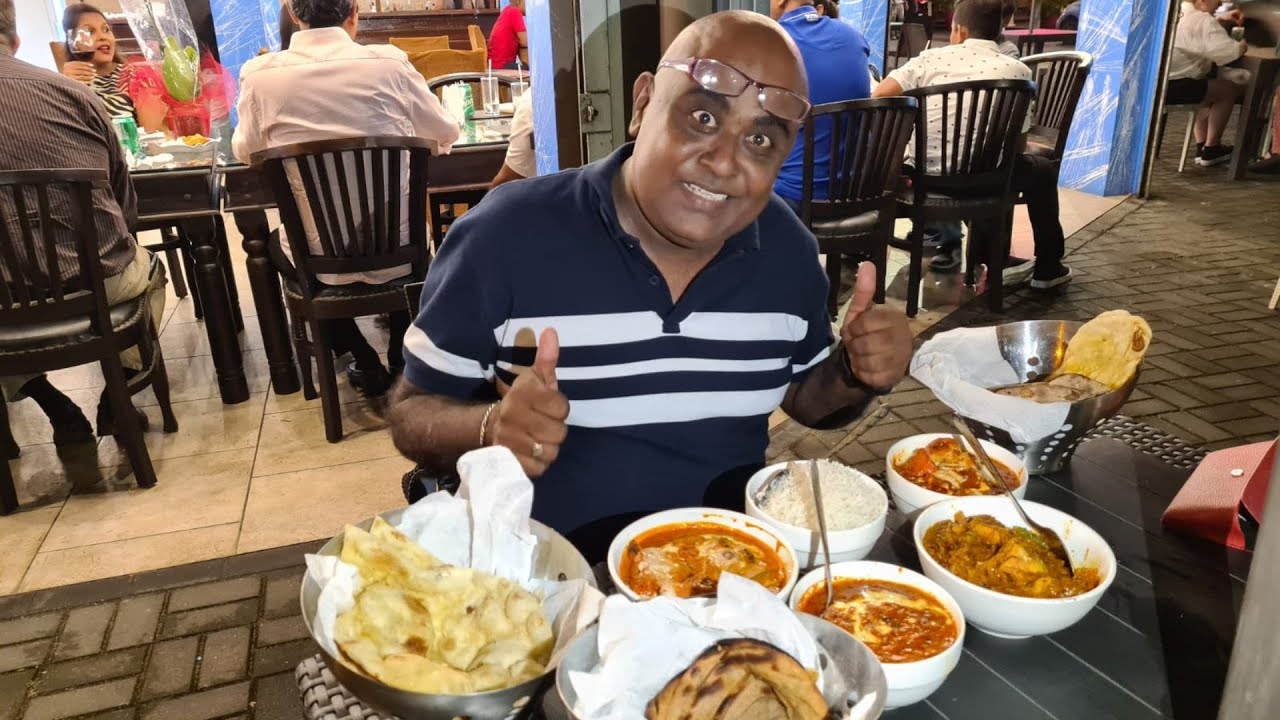 Wow! The Food At This Indian Restaurant In Suriname Is Awesome! Check It Out Guys!