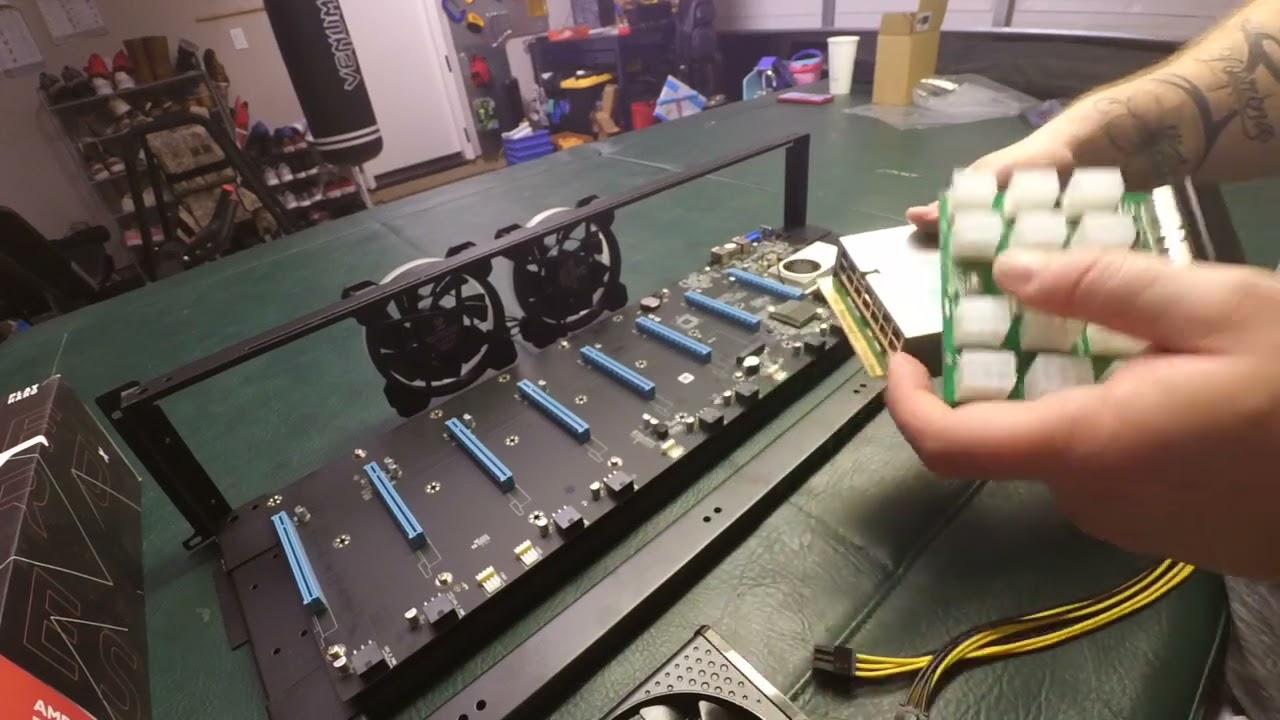 BTC S37 Mining Rig Tutorial