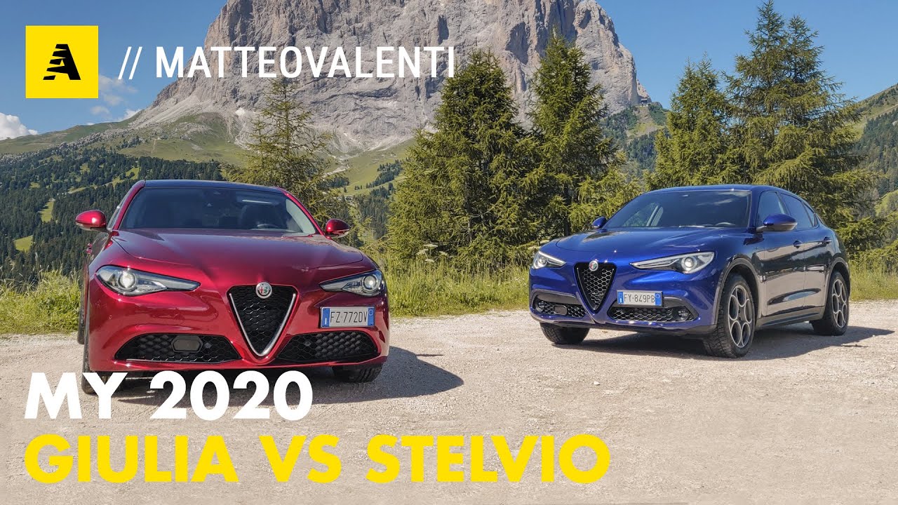 Alfa GIULIA vs STELVIO: prendo la BERLINA o mi faccio il SUV?