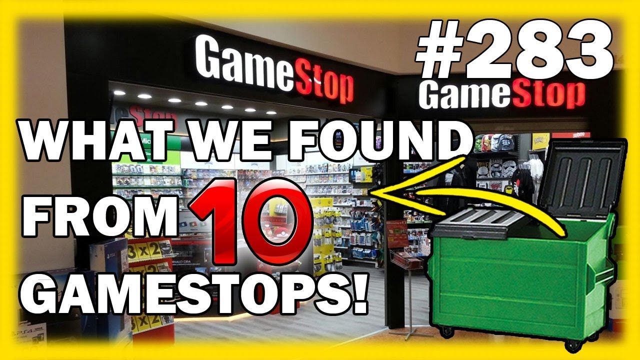 GameStop Dumpster Diving At 10 DIFFERENT GameStops! CRAZY Results! Night 283