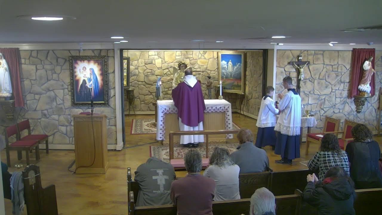 Wednesday March 18, 2026 | The Rosary and Mass from The Blue Army Shrine of Our Lady of Fatima