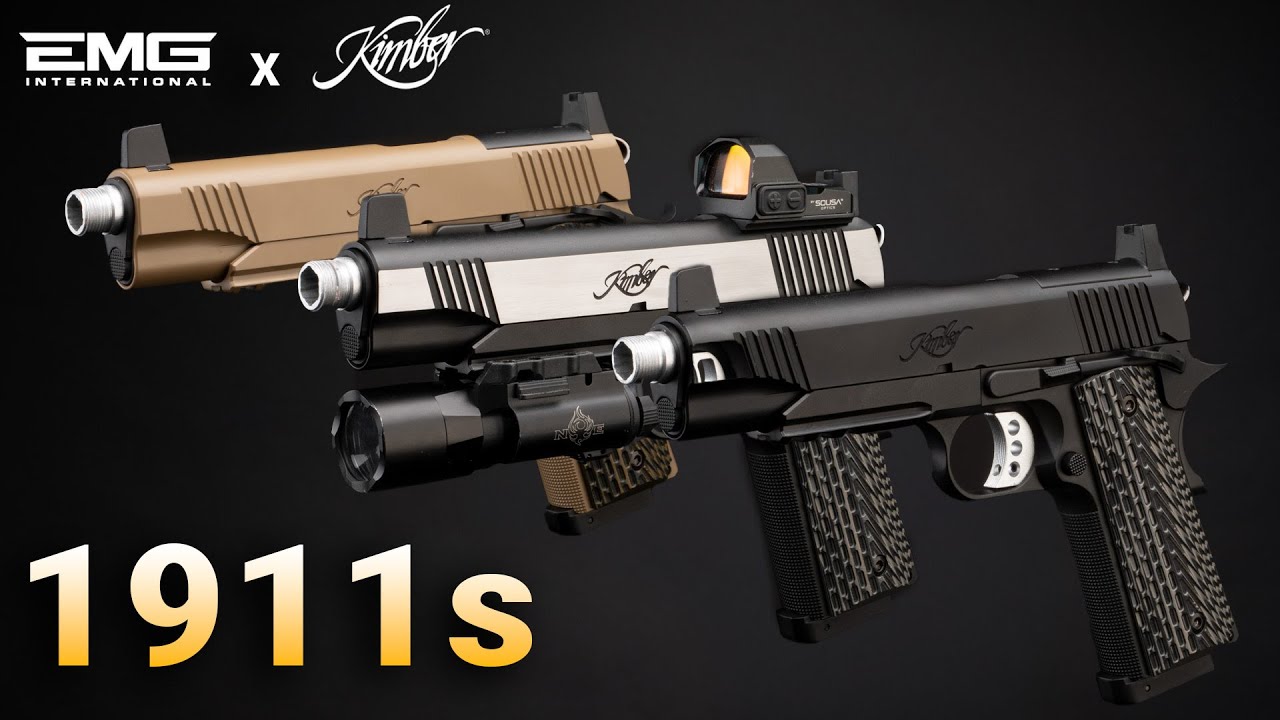 The SNAPPIEST CO2 1911s? | EMG x Kimber Licensed 1911 Family! [Review]