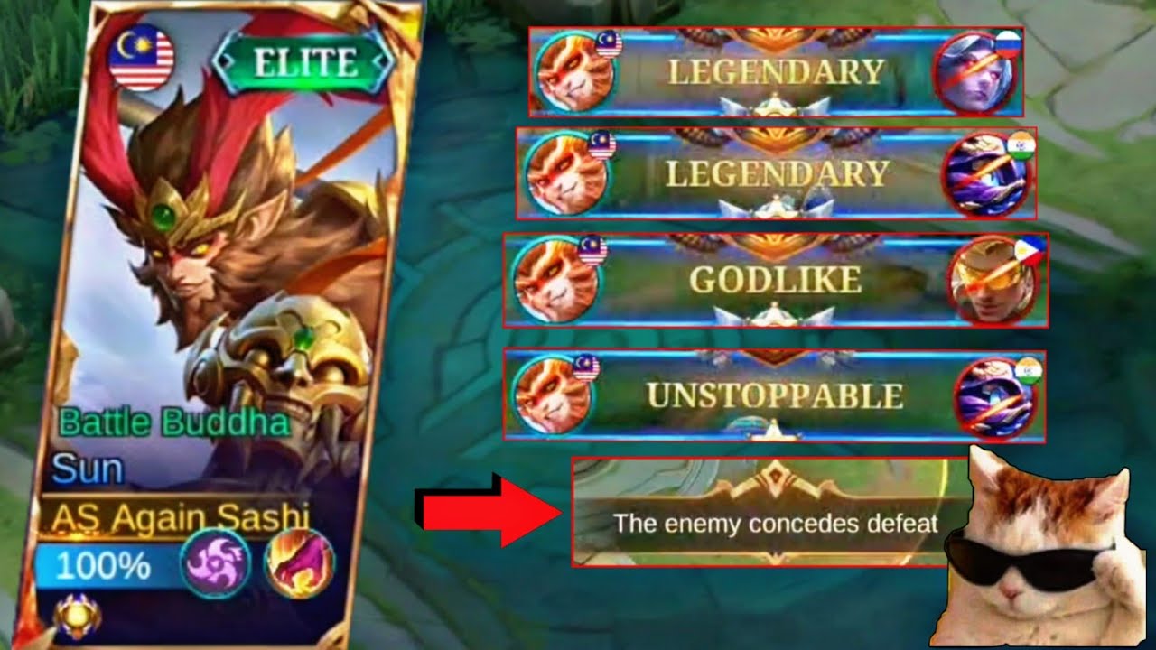 WTF!! SUN HYPER CRAZY RIGHT NOW IN GAME🔥|| They Enemy's Surrender | -Top 1 Global Sun Gameplay