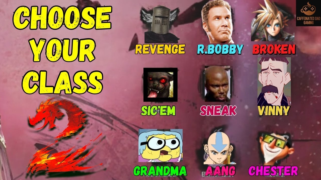 Basically, Every Profession in Guild Wars 2