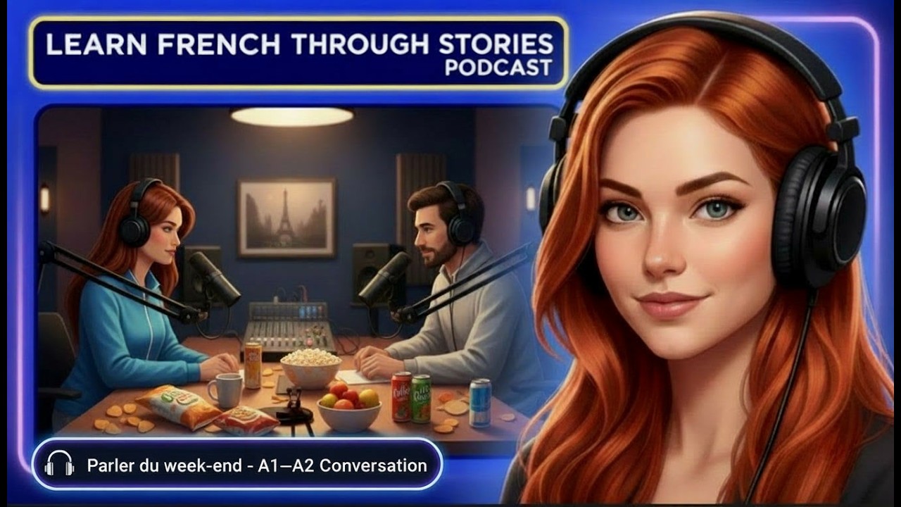 How to Talk About Your Weekend in French (Beginner Friendly A1–A2 🇫🇷)
