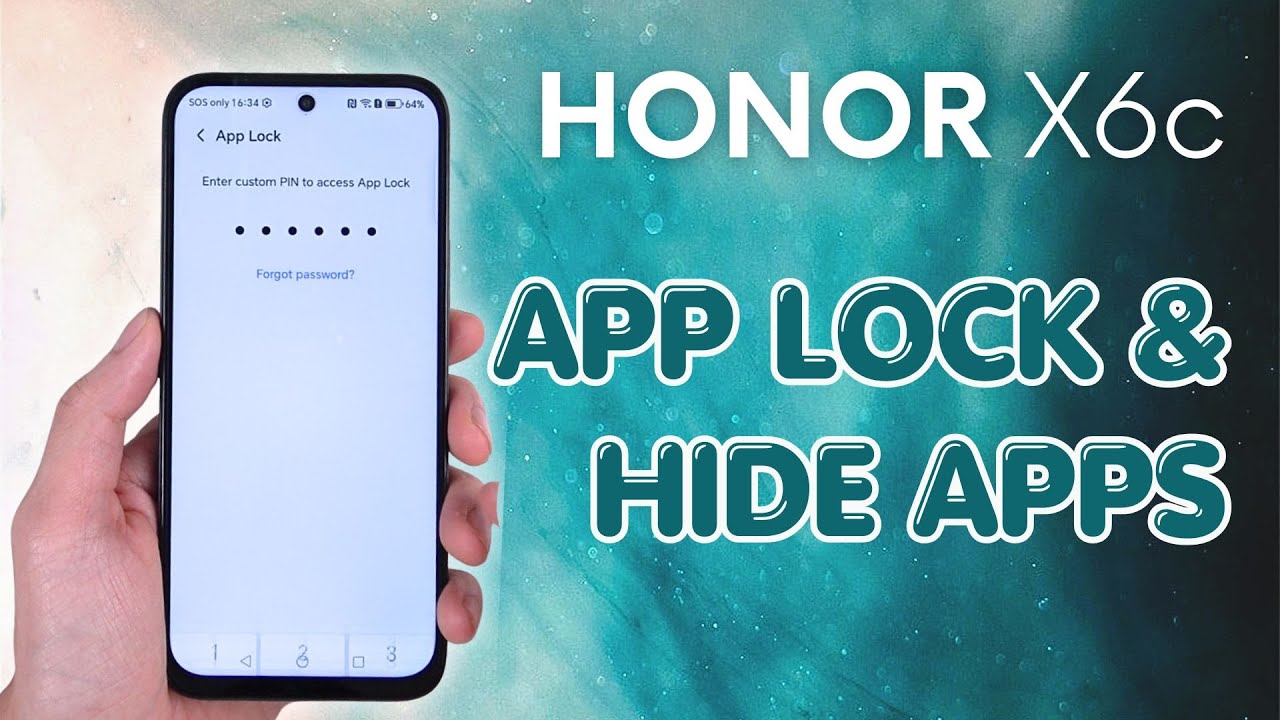 How to Use App Lock & Hide Apps on HONOR X6c