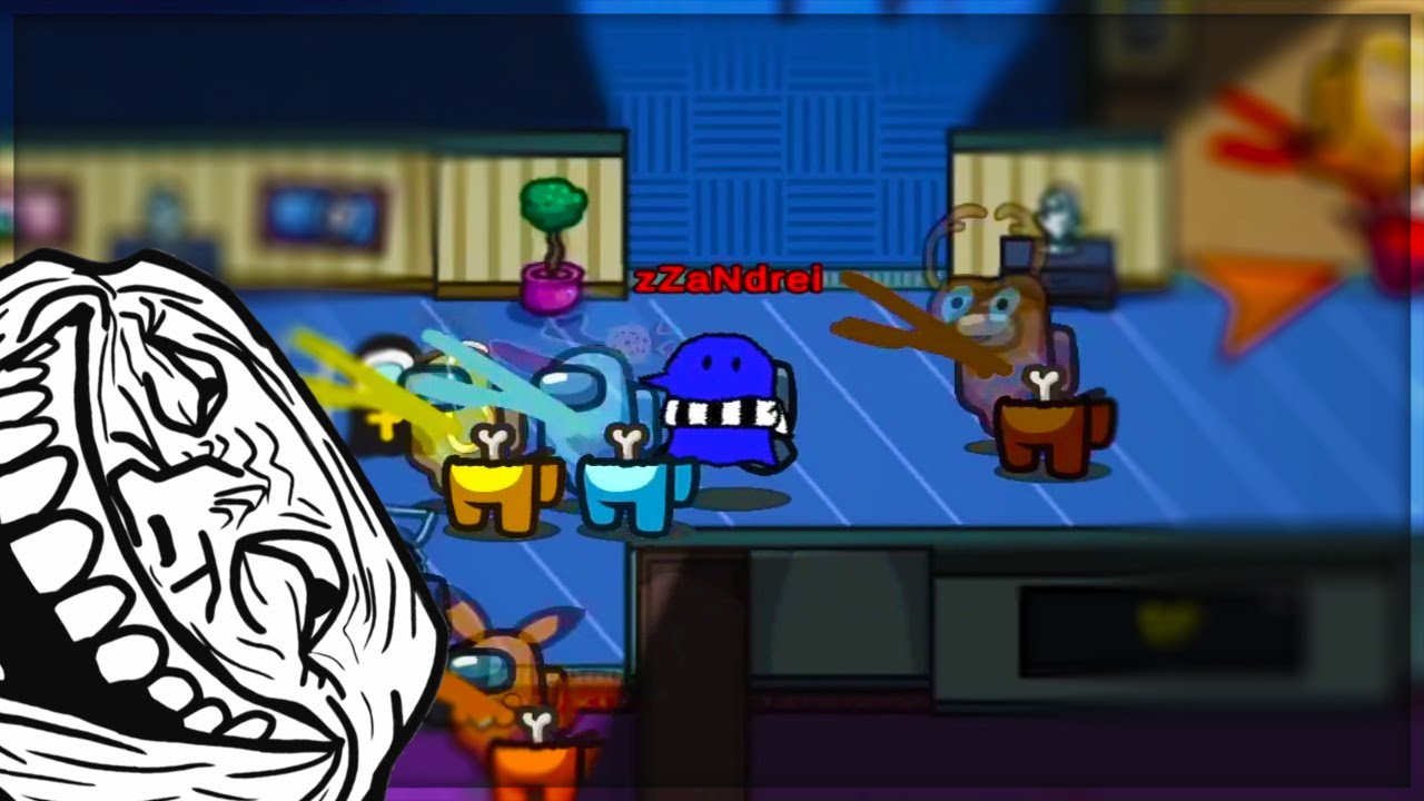 MA ARUNC IN AER *TROLL* PE AMONG US MODAT!
