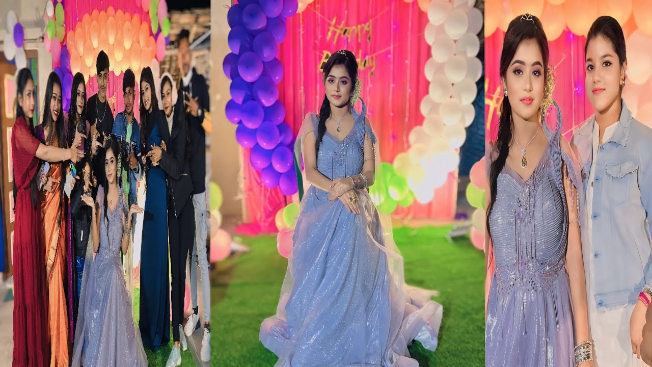 Birthday party celebration vlog 🎉❤️darun moja korlam sobai 🥰