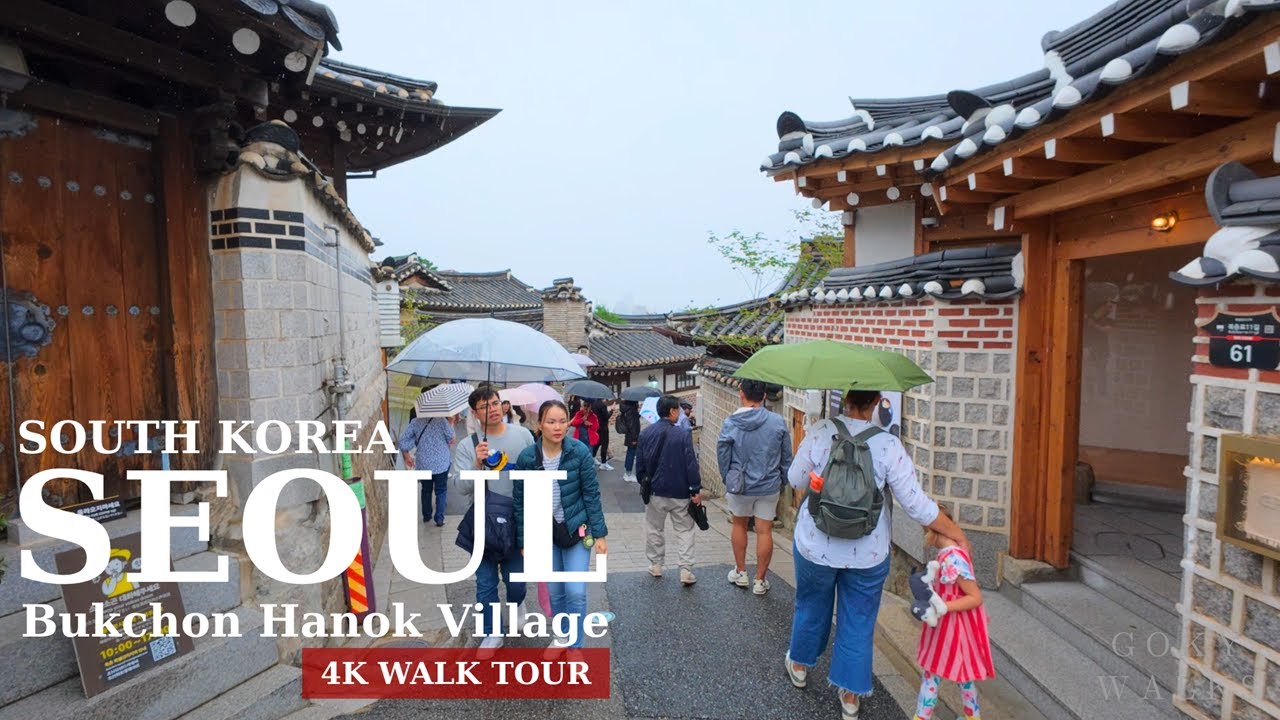 Old Soul of Seoul 💫 | Exploring Bukchon Hanok Village | 북촌한옥마을 | Korea-Seoul | Walking Tour 4K