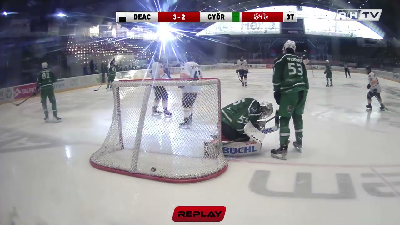 Skrót meczu UNI GYÖR vs DEAC Debreczyn - Małopolska Winter Cup IV