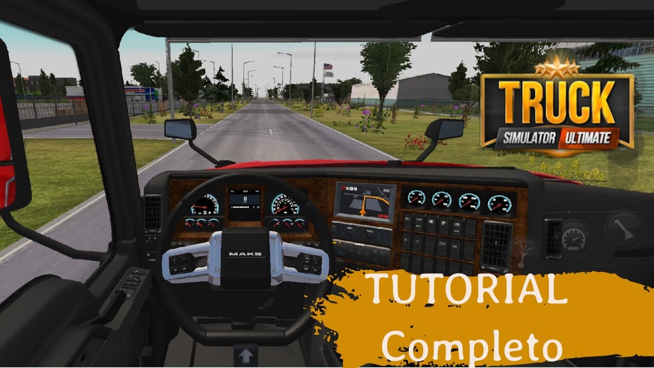 TRUCK SIMULATOR ULTIMATE TUTORIAL COMPLETO, USO DE MUCHILA, E ETC#trucksimulatorultimate,