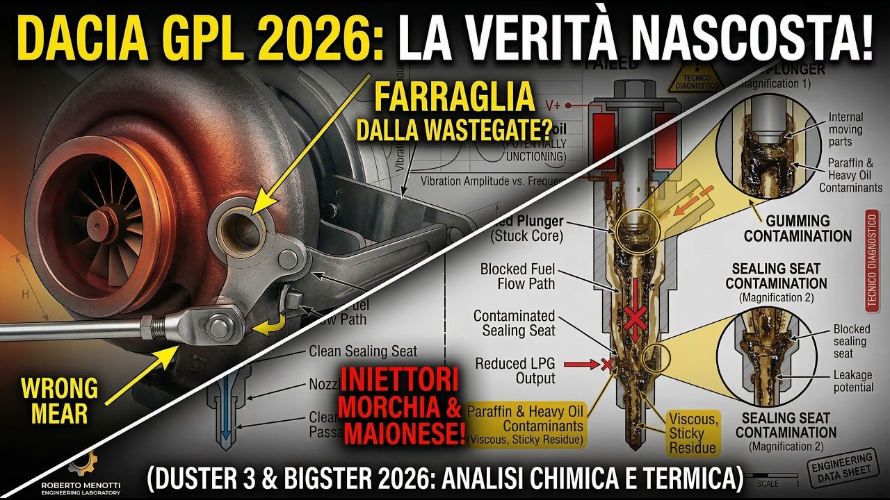 DACIA GPL 2026: Tutta la VERITÀ Tecnica su Turbo, Iniettori e Valvole (Duster/Bigster)