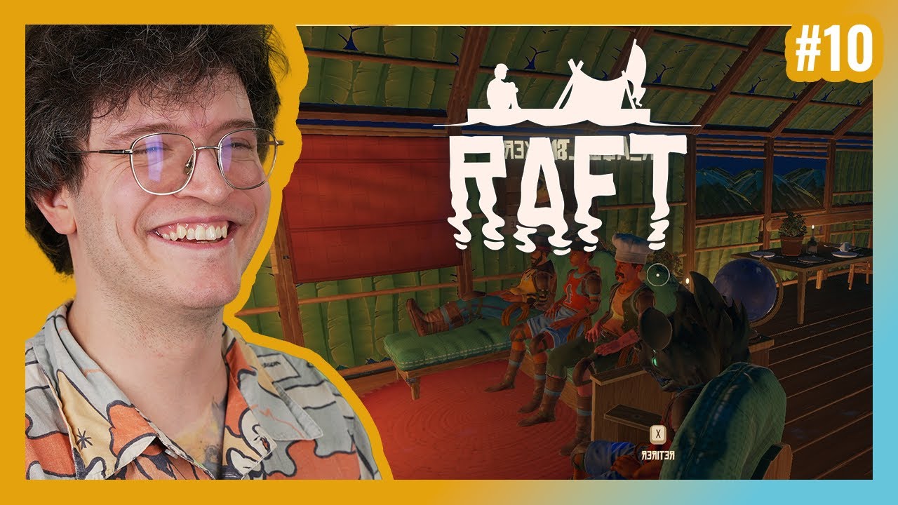 Raft | Quel dinguerie on a encore découvert ? ! #enguytv #enguy | Let's Play #10