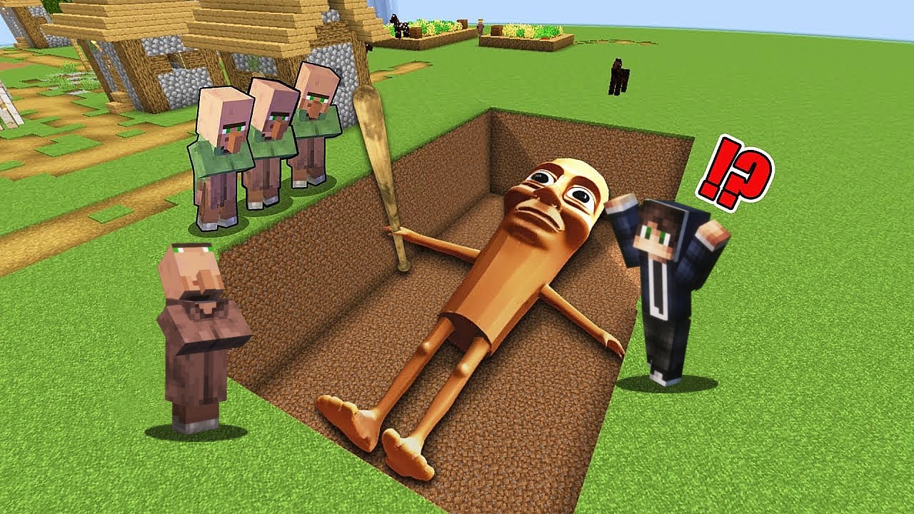 Pronašli Smo Zakopane Džinovske Brainrotove u Minecraftu!