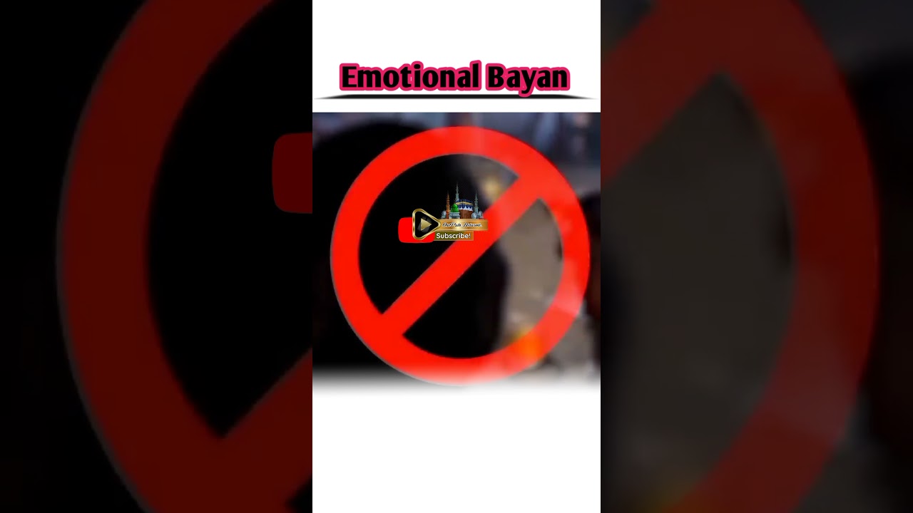 Emotional_Bayan_| #shorts #sunnidawateislami #whatsappstatus #emotionalbayan