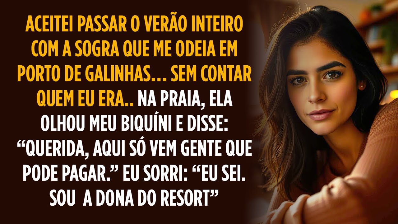 Passei o verão servindo sogra em Porto de Galinhas. Ela riu: 'não é pra você.' Era MEU resort