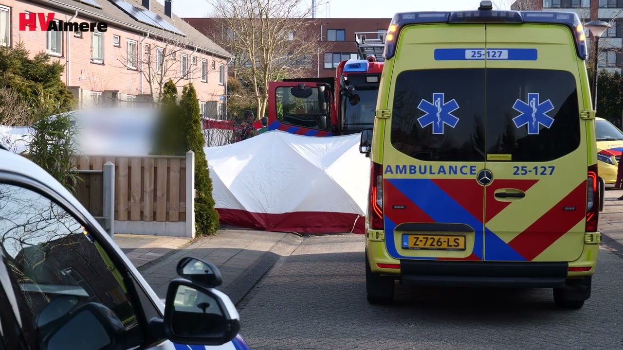 Ernstig incident in woning Almere Buiten: één dode en één zwaargewonde