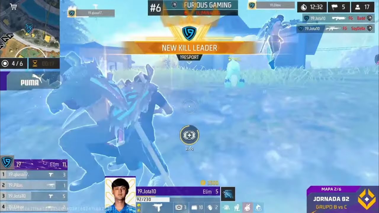 ASÍ FUE COMO JUGAMOS LA PRIMERA J1 y J2  DE LA FREE FIRE LEAGUE ( TOP 1 GENERAL)💙