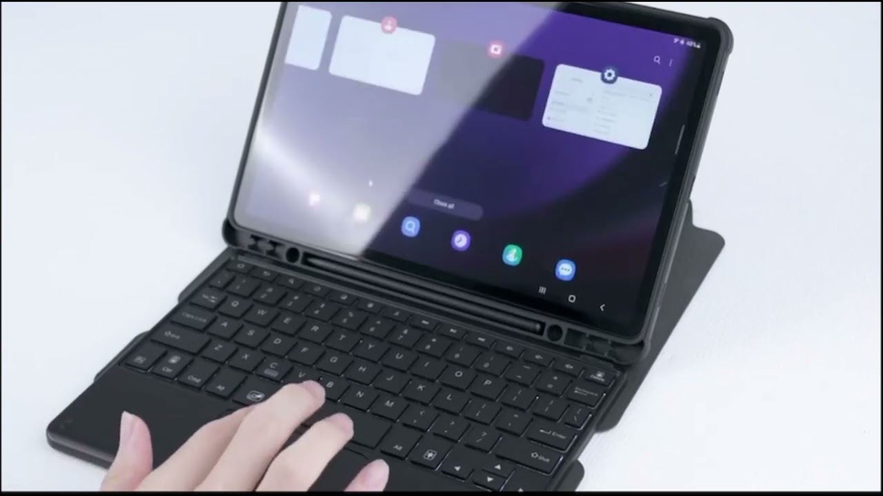 Funda Teclado Para: Galaxy Tab S6 Lite (2024/2022/2020)