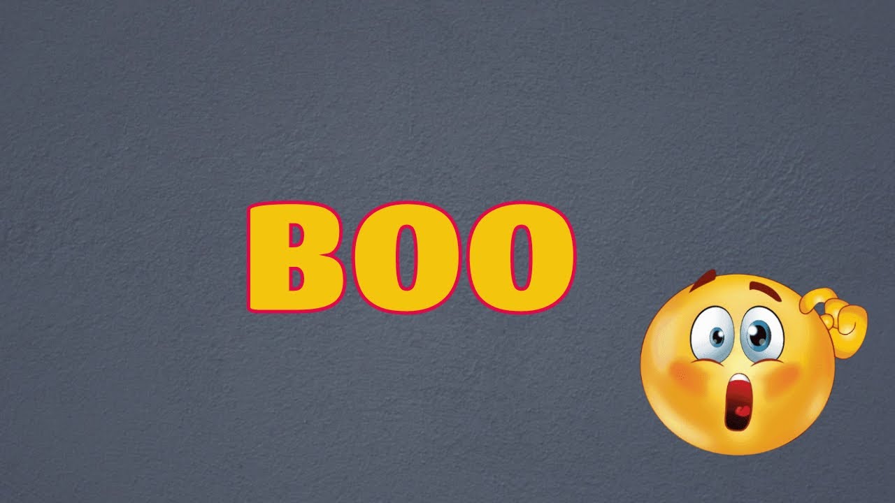 Что означает BOO || Значения и определения с примерами на АНГЛИЙСКОМ языке