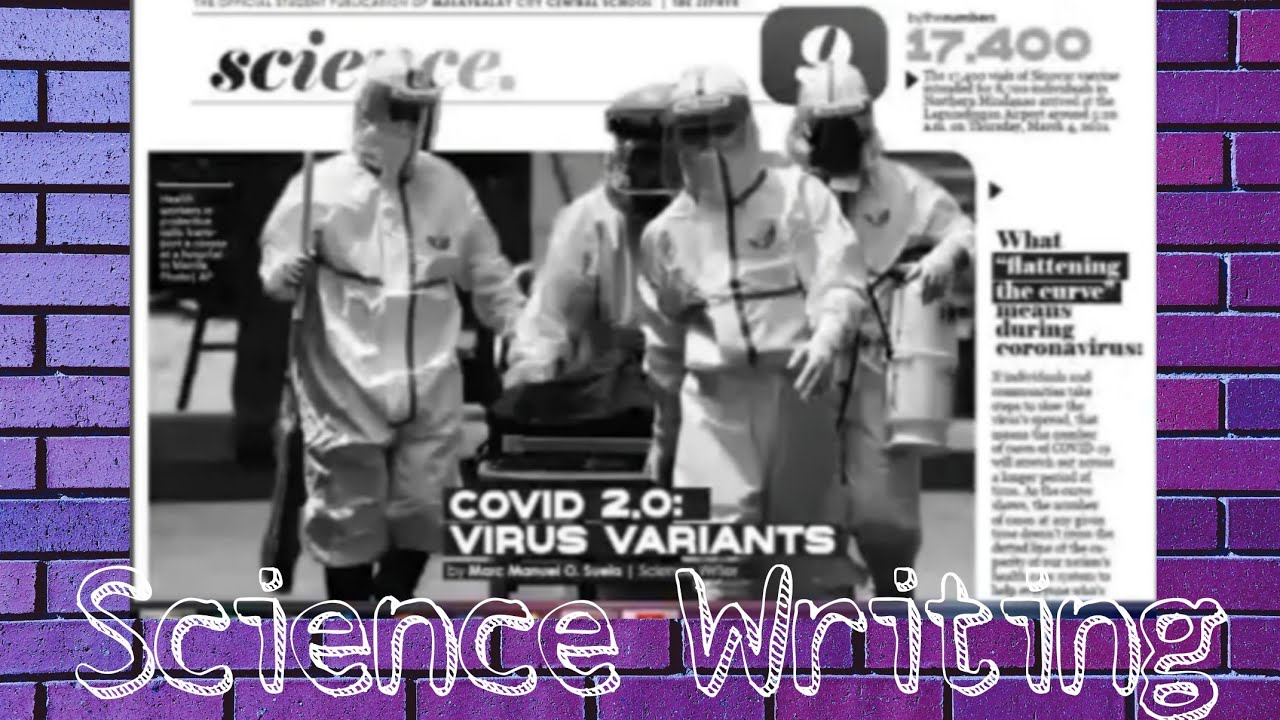 SCIENCE WRITING Steps & Samples |Campus Journalism