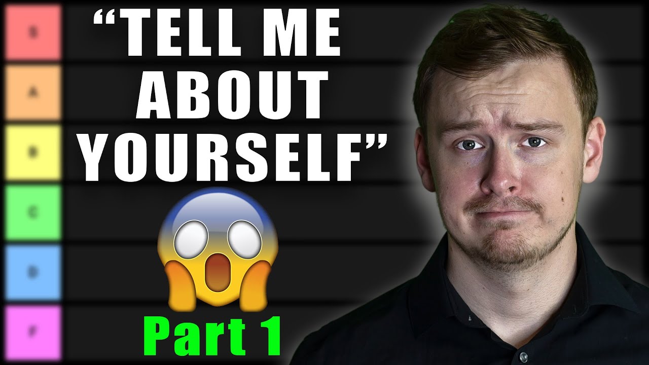 Interview Questions And Answers Tier List (Best Interview Questions RANKED) Part 1
