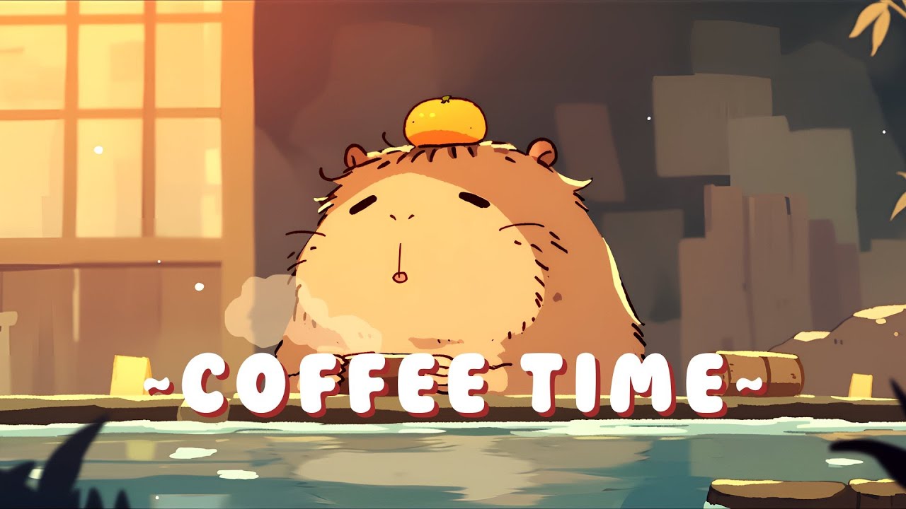 Capybara Music Lab - Relaxing Music for Work/Study ~ Cozy Times ~ 🦫 🎵 ✨