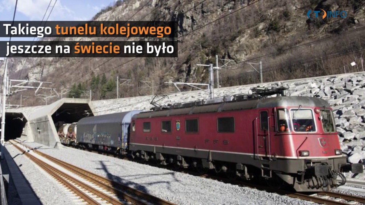 Gotthard - najdłuższy i najgłębszy tunel na świecie!