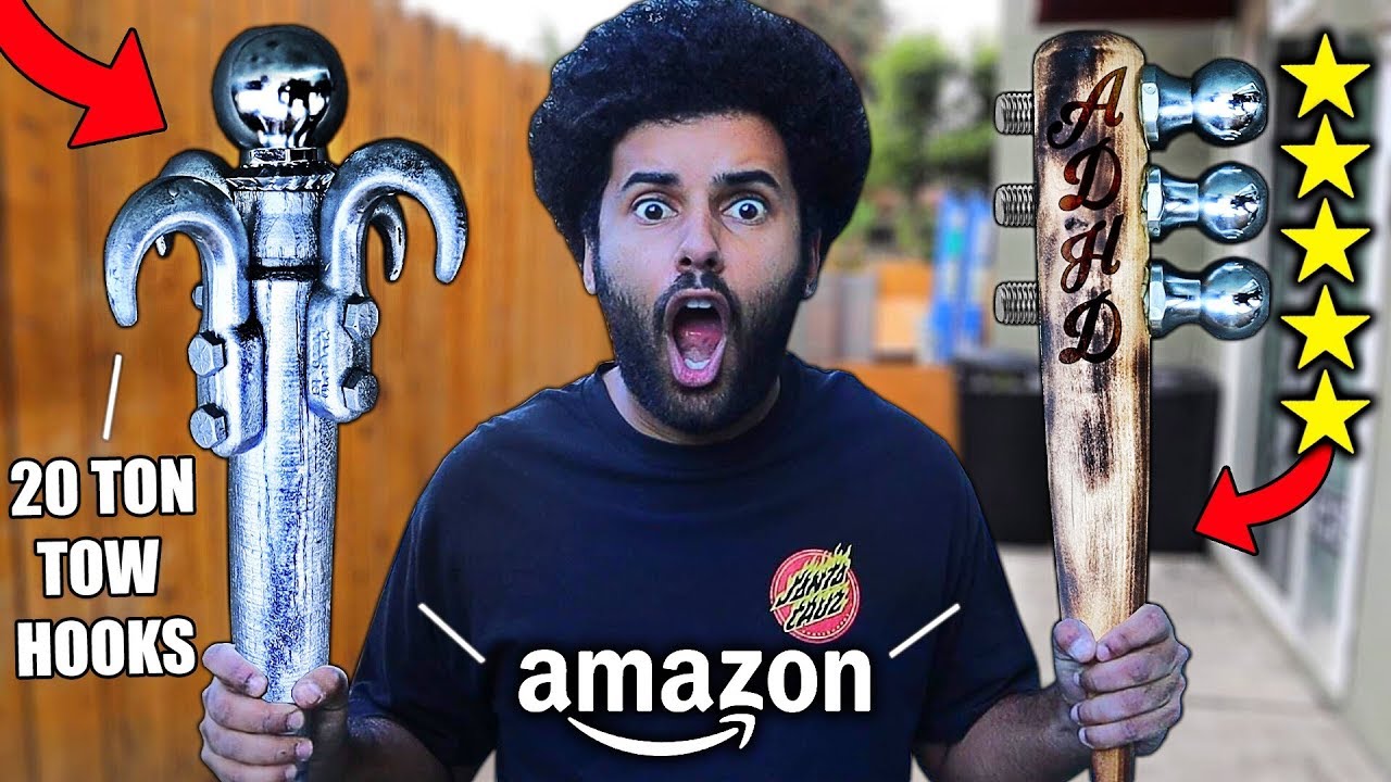 I Bought DIY Zombie Apocalypse SURVIVAL WEAPONS From Amazon!!!! (5 STAR) *ZOMBIE SURVIVAL CHALLENGE*
